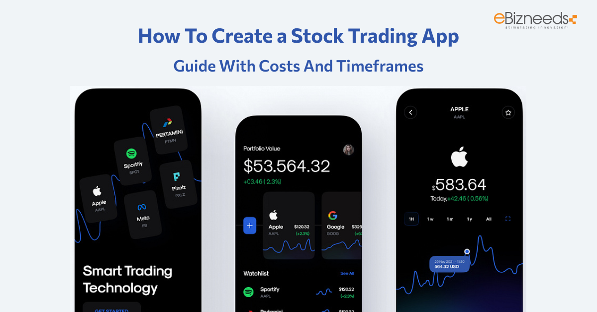 How to Create a Stock Trading App Guide with Costs and Timeframe