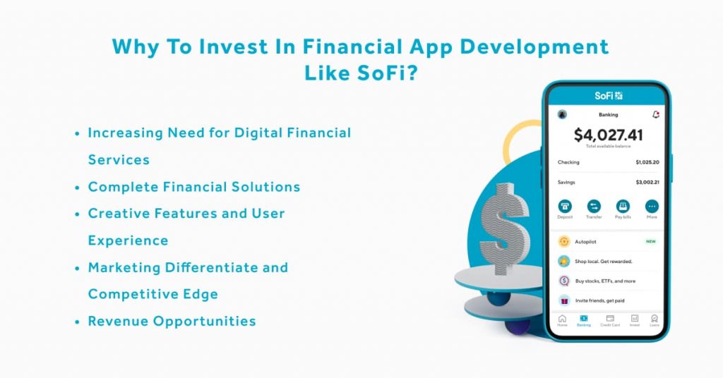 Why To Invest In Financial App Development Like SoFi?