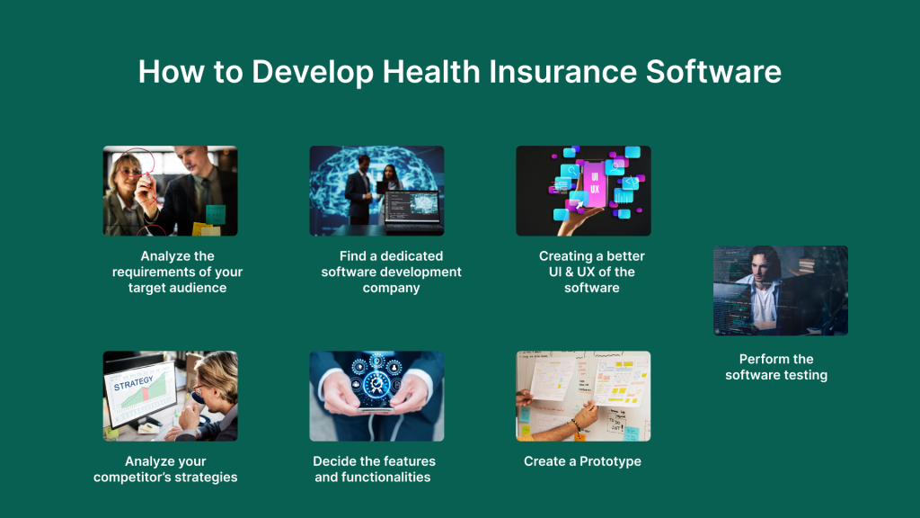 How to develop health insurance software?