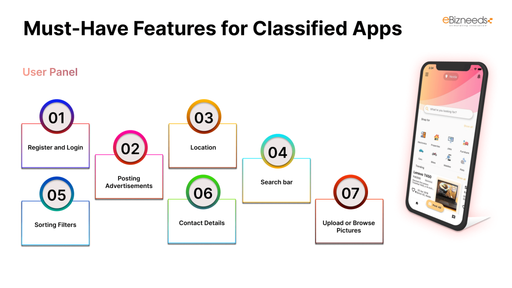 Must-Have Features for Classified Apps: