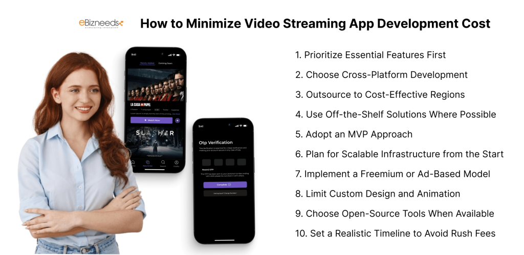 How to Minimize Video Streaming App Development Cost