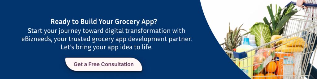 develop a grocery delivery app