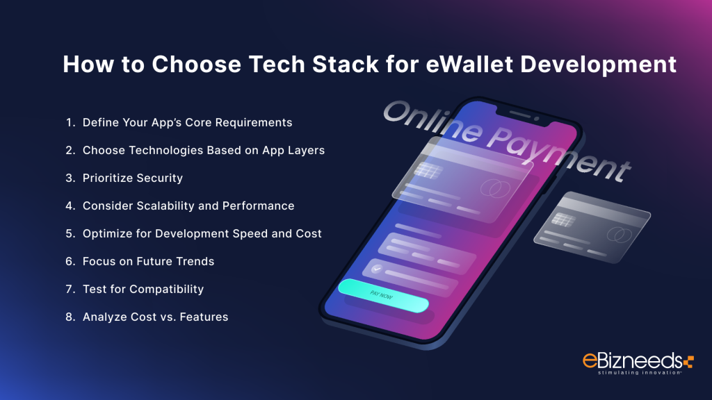 How to Choose Tech Stack for eWallet Development