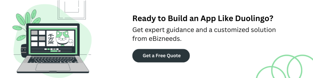Cost to Develop an App Like Duolingo