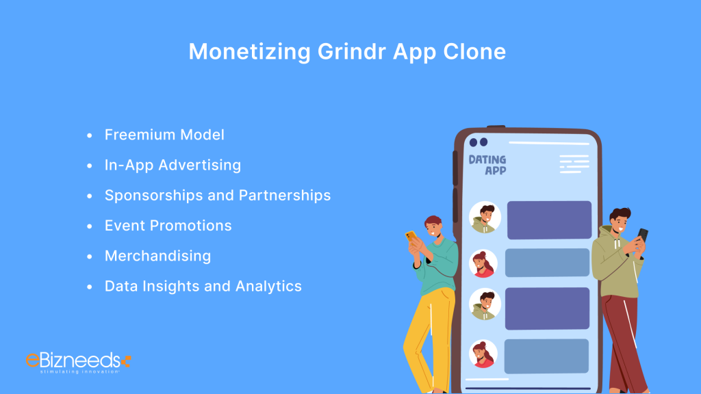 Monetizing Grindr App Clone