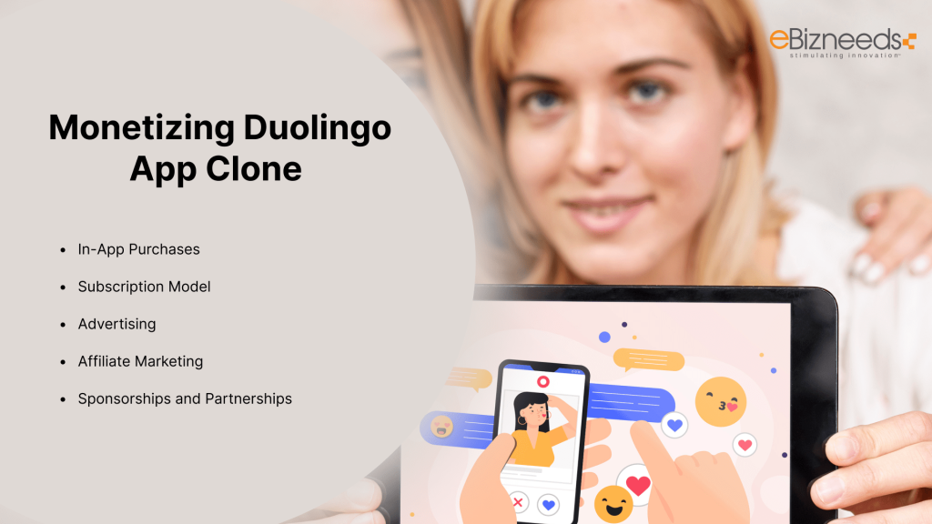 Monetizing Duolingo App Clone