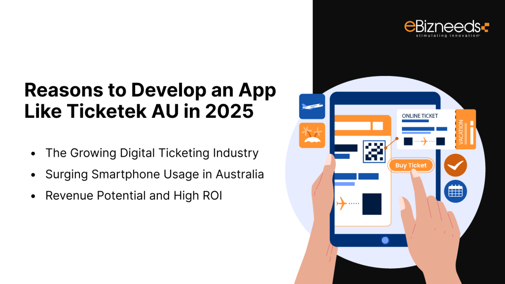  Reasons to Develop an App Like Ticketek AU in 2025