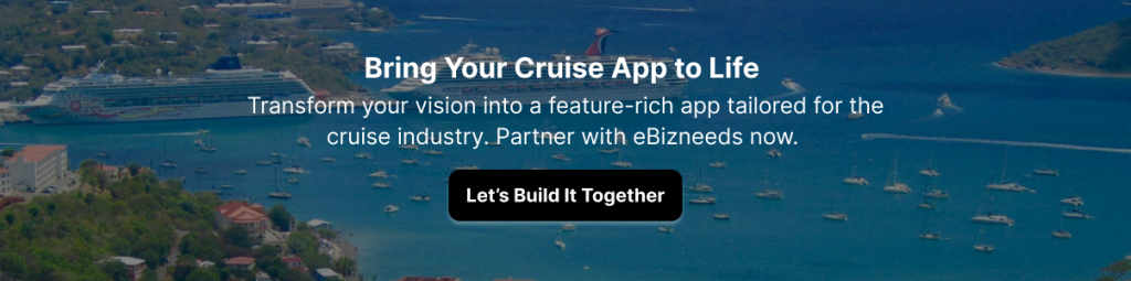 Cruise booking software development cost