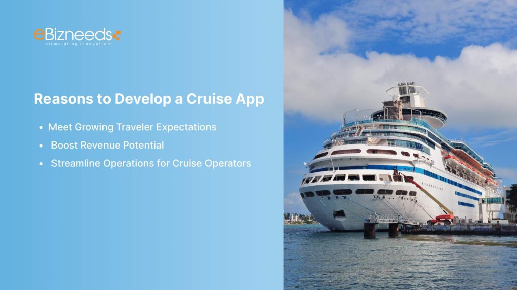 Reasons to Develop a Cruise App
