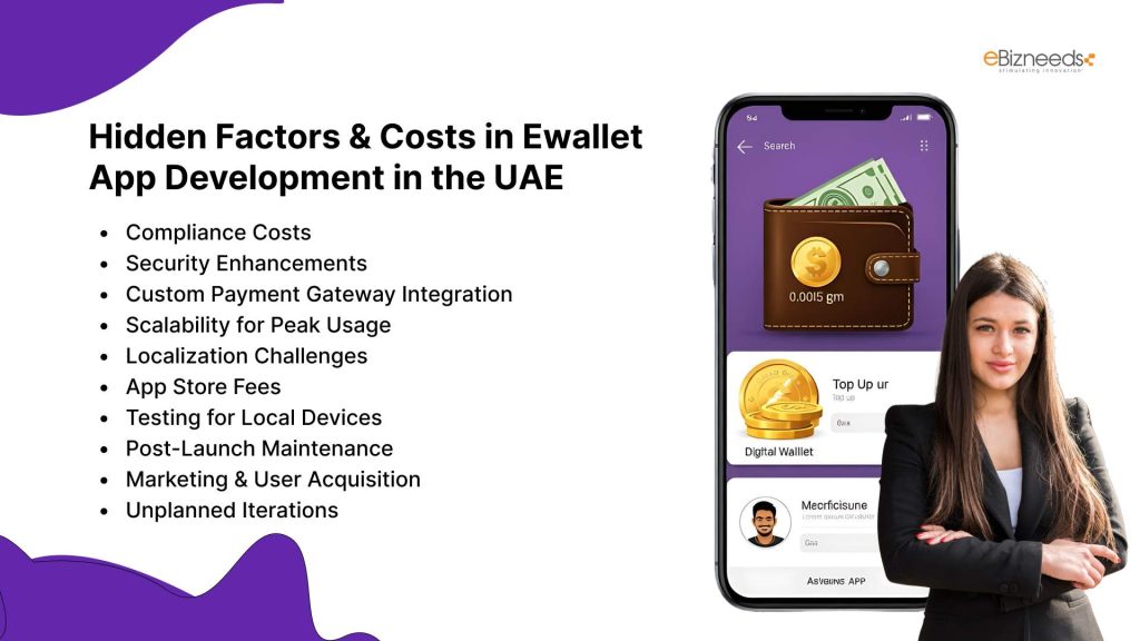 Hidden Factors & Costs in Ewallet App Development in the UAE