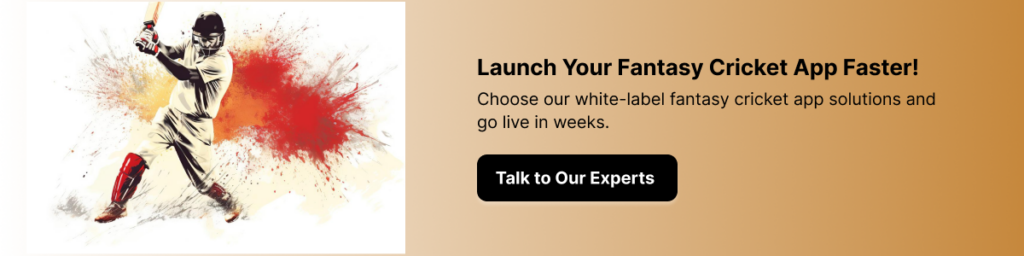 Build Fantasy Cricket App