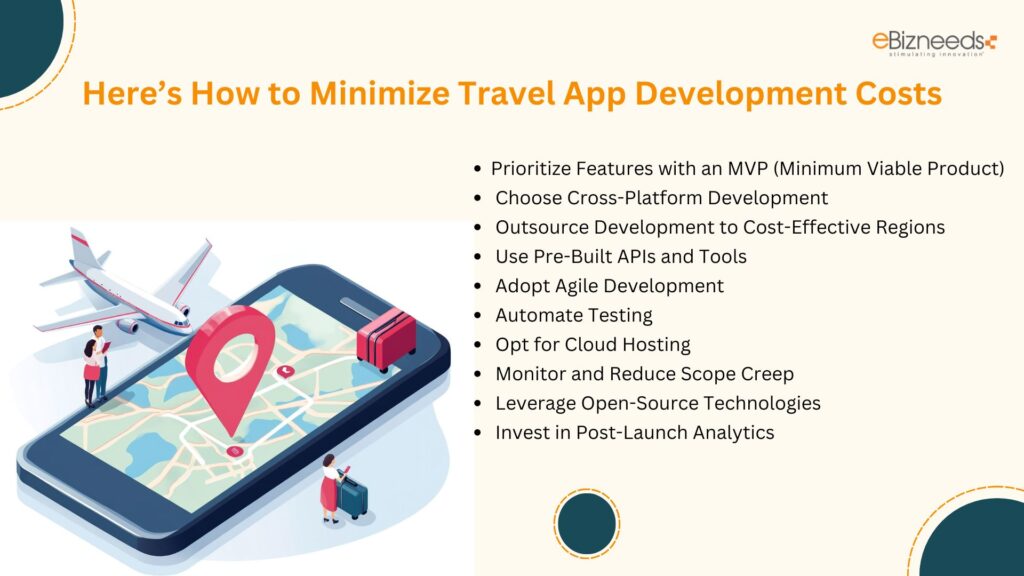 Here’s How to Minimize Travel App Development Costs