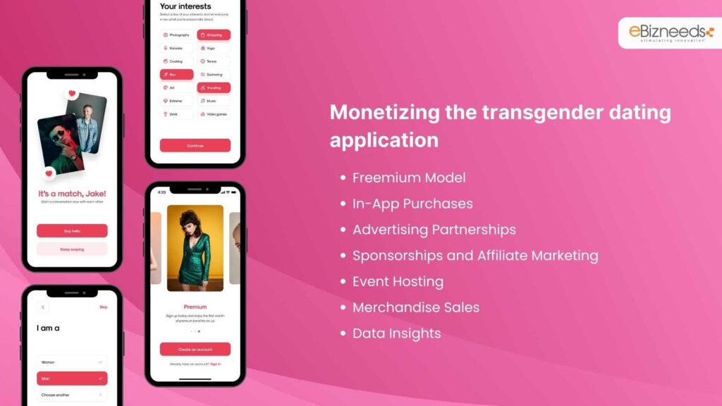 Monetizing the Transgender Dating Application