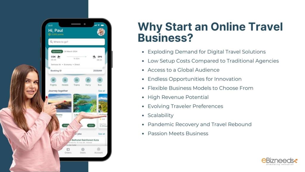 Why Start an Online Travel Business?