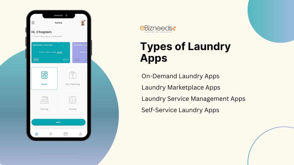 Types of Laundry Apps