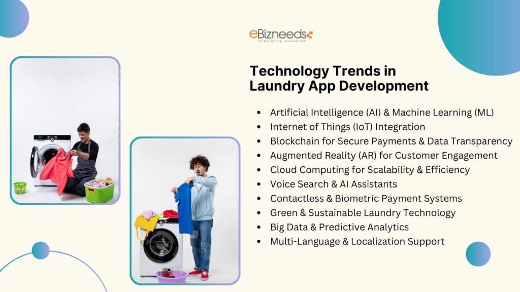 Technology Trends in Laundry App Development