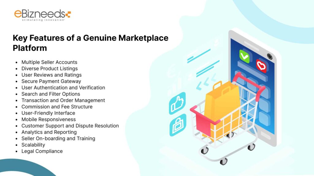 Key Features of a Genuine Marketplace Platform