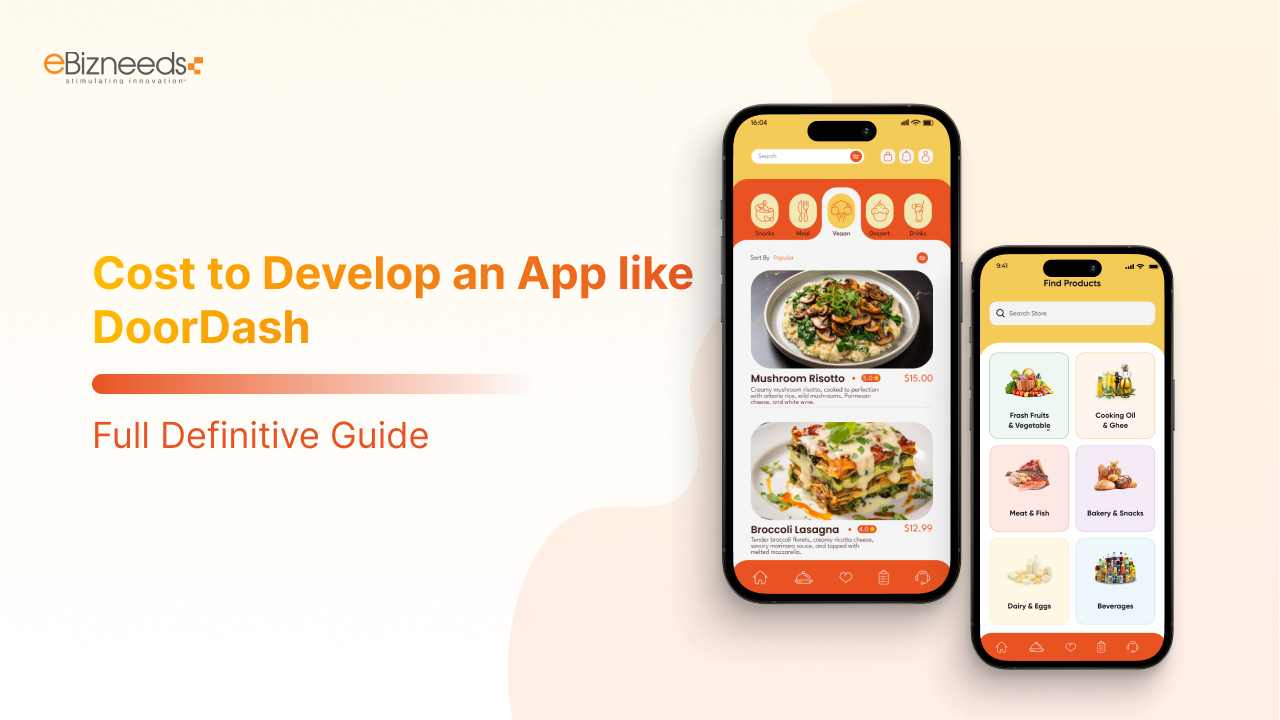 Cost to Develop an App like DoorDash – Full Definitive Guide