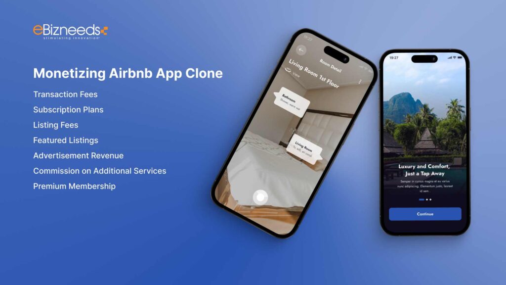 Monetizing Airbnb App Clone